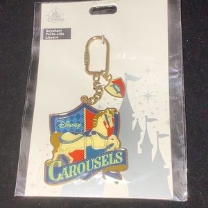 Disney Carousels Keychain